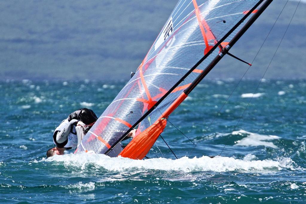 Mens 29er (NED) - Aon Youth Worlds 2016, Torbay, Auckland, New Zealand © Richard Gladwell www.photosport.co.nz